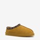 Hush Puppies suède dames pantoffels cognac