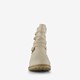 Dames enkellaarsjes beige