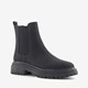 Blue Box lage dames chelsea boots zwart