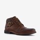 Bugatti leren heren veterboots
