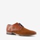 Bugatti leren heren veterschoenen cognac