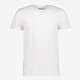 Unsigned heren  T-shirt wit katoen ronde hals