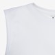 Heren singlet wit katoen