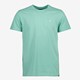 Unsigned heren T-shirt groen met print