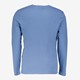 Heren longsleeve shirt lichtblauw