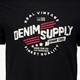 Heren T-shirt zwart met opdruk
