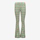 TwoDay flared dames broek groen met print