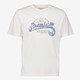 Heren T-shirt wit met tekstopdruk