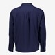 Heren overhemd donkerblauw