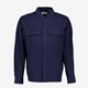 Heren overhemd donkerblauw