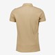 Heren polo beige