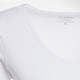 Dames T-shirt katoen wit