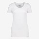 Dames T-shirt katoen wit