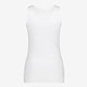 Dames basic singlet wit