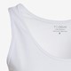 Dames basic singlet wit