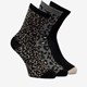 3 paar dames sokken met print
