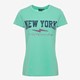 TwoDay dames T-shirt groen met opdruk