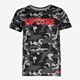 Unsigned kinder T-shirt met camouflage print