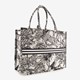 Dames shopper met jungle print
