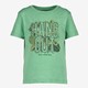 Unsigned kinder T-shirt groen met tekstopdruk