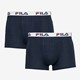 Fila heren boxershorts 2-pack blauw