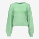 Gebreide dames trui groen