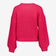 Gebreide dames trui roze