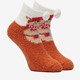 1 paar kinder softy kerstsokken oranje
