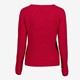 Dames trui roze met V-hals
