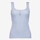 Dames singlet lichtblauw