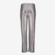 Dames broek zilverkleurig