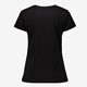 Dames T-shirt zwart roze