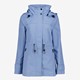 Dames parka jas lichtblauw