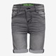 Jongens denim short grijs