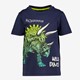 Jongens T-shirt blauw met dino