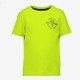 Jongens T-shirt geel met backprint