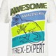 Jongens T-shirt met tyrannosaurus