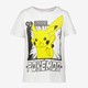 Jongens T-shirt wit met Pikachu
