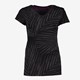 Osaga dames sport T-shirt zwart met print