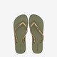 Copacabana dames teenslippers groen