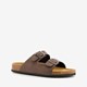 Heren bio slippers bruin