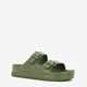 Claudia Ghizzani dames slippers groen