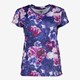 Osaga dames sport T-shirt bloemenprint paars roze