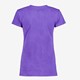 Dames sport T-shirt paars met print