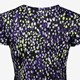 Dames sport T-shirt zwart met stippenprint