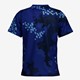 Dry kinder voetbal T-shirt blauw met print