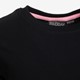Meisjes basic T-shirt zwart