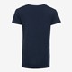 Meisjes basic T-shirt blauw