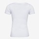 Meisjes basic T-shirt wit