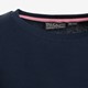 Meisjes basic T-shirt blauw